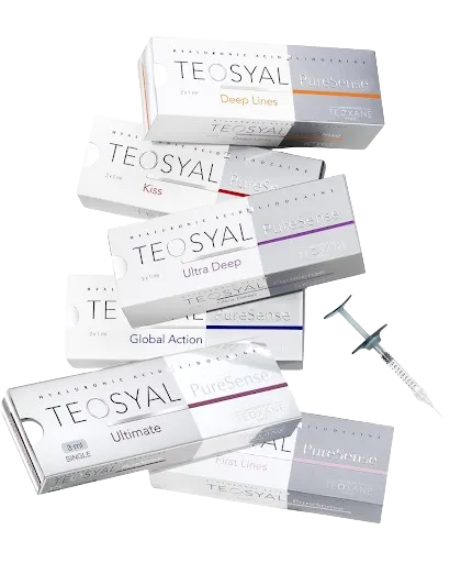 Teosyal & Hyaluronic Acid Dermal Fillers treatment machine at Toronto medical spa - teosyal