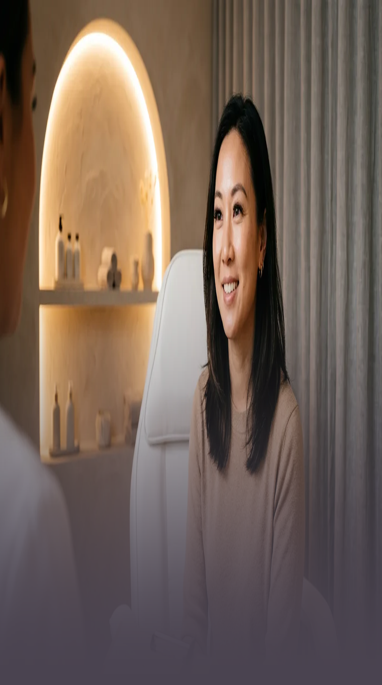 Latisse® Lash Growth treatment mobile banner at Toronto medical spa - Naturally Fuller Lashes, Built From Within...